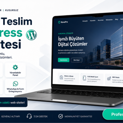 Responsive ve Hızlı E-Ticaret Sitesi
